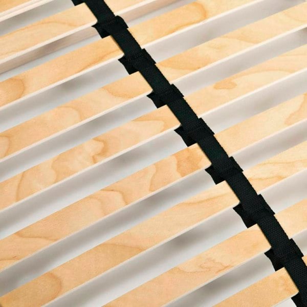 Berkfield Slatted Bed Base with 28 Slats 7 Zones 100x200 cm