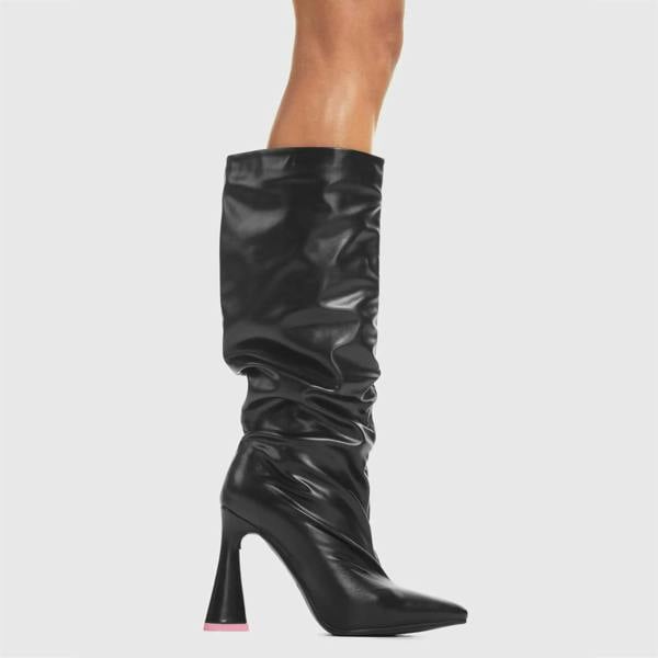 Lamoda It's Giving Women Black Fashion Platform Shoes Trendy Casual Comfort