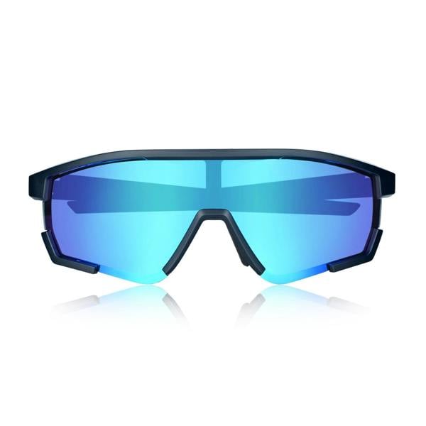 Breed Vega Polarized Sunglasses - Black/Blue - BSG070C2