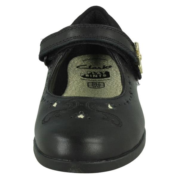 Clarks Girls Clarks Key Detail School Shoes Lock Magic