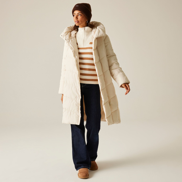Regatta Women's Nurie Quilted Jacket - Light Vanilla