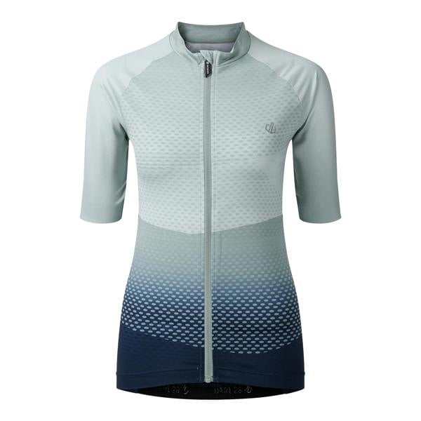 Dare 2B Womens/Ladies Lightning Cycling Jersey - Glacier Green - 
