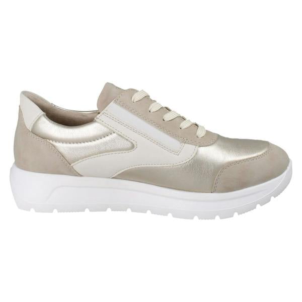 Remonte Ladies Remonte Extra Wide Vegan Trainers With Side Zip D2V02