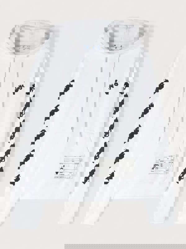 Off - White Teenage Engineering Arrow Hoodie White - Supplied FashionOff - White