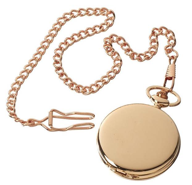 TruClothing Classic Pocket Watch 1920's Peaky Blinders Vintage Chain Retro