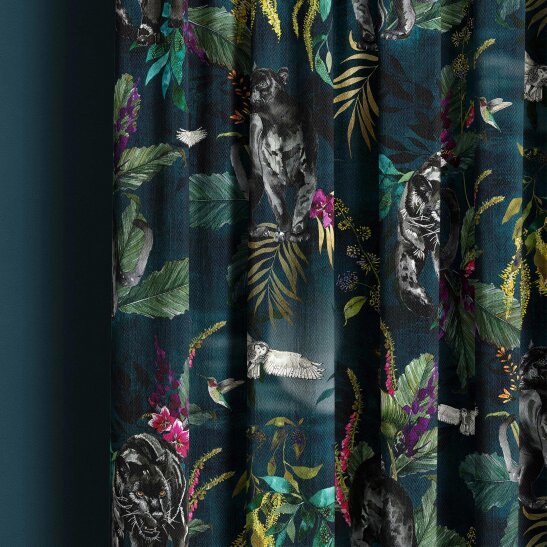 Love Frankie Deadly Night Shade Velvet Fabric