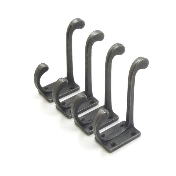 Antique Cast Iron Hall Stand Coat Hook  - Pack of 4 Hooks