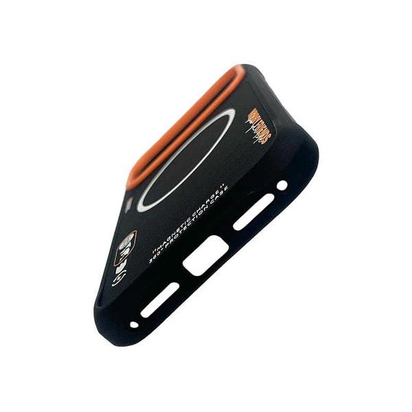 Nimmy Friends Nimmy Cool & Cute 2.0 Case with MagSafe for iPhone 17 Pro Max 6.9" Black Orange - N-YJKM-CX2.0-IP17-PRO-MAX-01