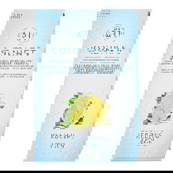 4711 Colognette Refreshing Lemon Tissues 20pcs