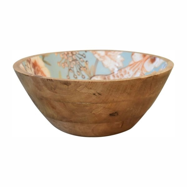 Artisan Furniture Floral Bird Bowl Set of 2