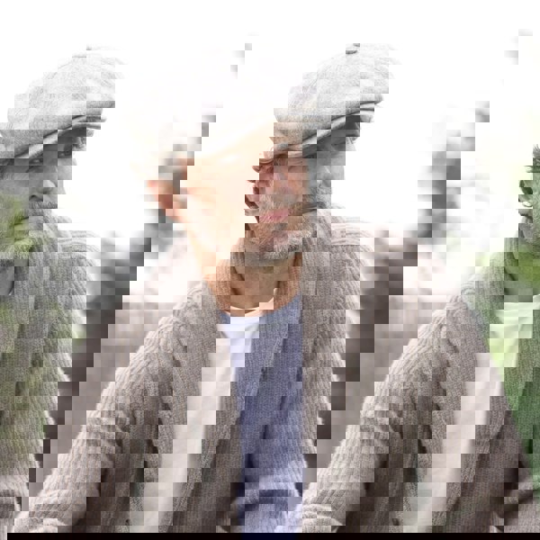 Carlyle Heath & Co. Carlyle Heath Plain Wool Mix Newsboy Cap