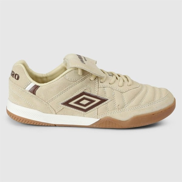 Umbro Speciali TR Suede Cream/Dark Brown/White Trainers