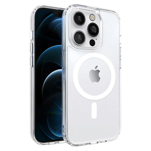 ULTRICS Magnetic Case for iPhone 12 Series, MagSafe Compatible Clear Shockproof Phone Cover