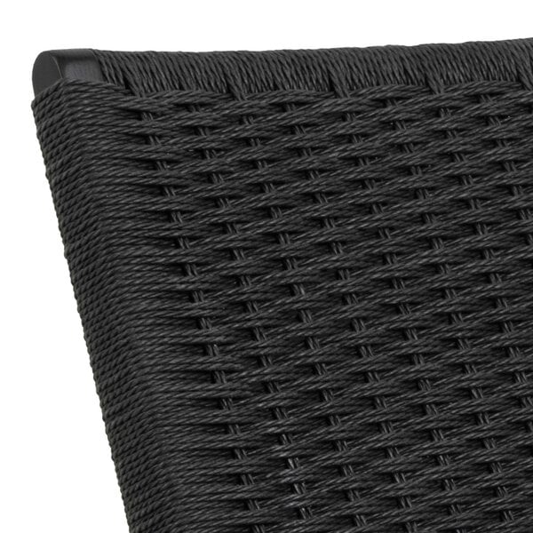 Wyld Haus Wigletree Black Wood Lounge Accent Chair