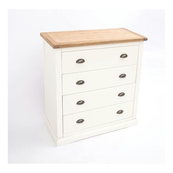 Cabinet Bits Cosenza 4 Drawer Chest of Drawers Brass Cup Handle