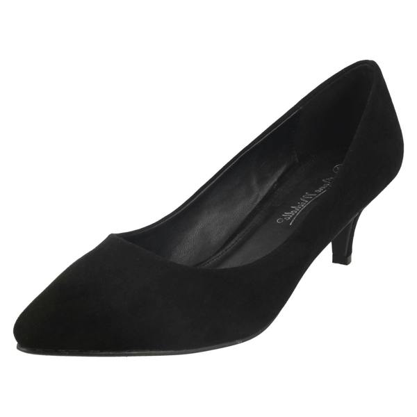 Anne Michelle Ladies Anne Michelle Pointed Toe Court Shoes