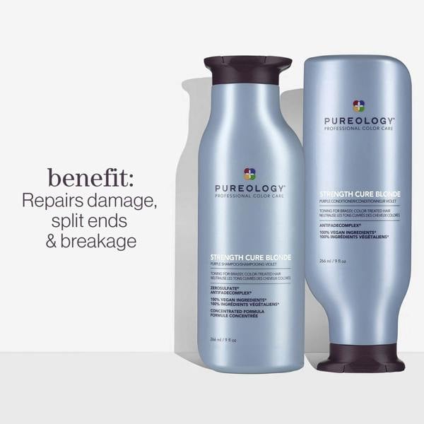 Pureology Strength Cure Blonde Shampoo 266ml - Additional 4