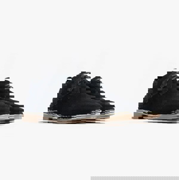 Popps JONAS Mens Suede Desert Shoes Navy