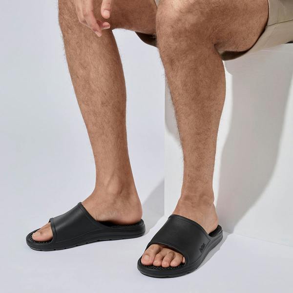 Totes Sol Bounce 0371P Sliders   in  Black