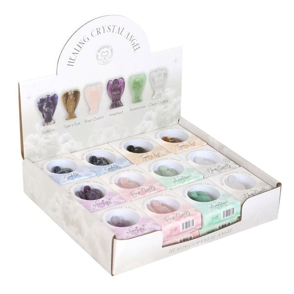 Serano Set of 24 Healing Crystal Angels