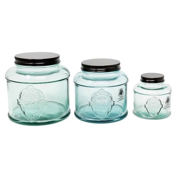 Eco Vintage - Set Of 3 Storage Jar(S)