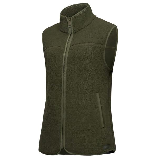Regatta Womens/Ladies Frankie Borg Body Warmer - Dark Khaki - 