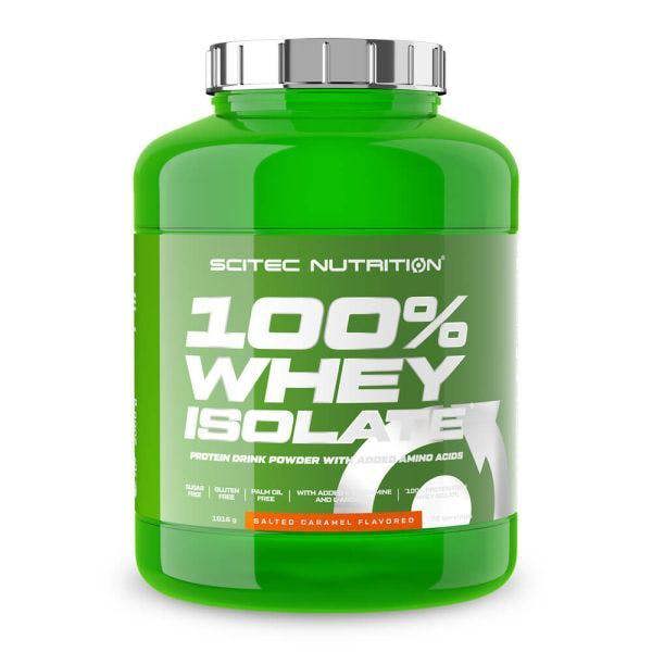 SciTec 100% Whey Isolate, Salted Caramel - 1816g