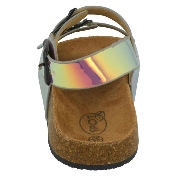 Spot On Girls Spot On Summer Hologram Sandals