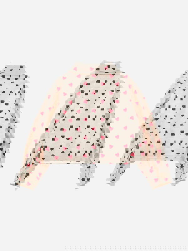 Monnalisa Girls Gabardine Jacket in Beige