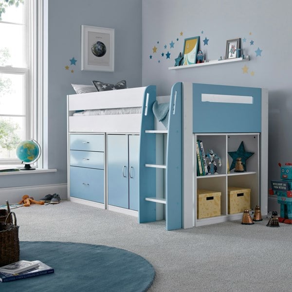 Bedmaster Lacy Mid Sleeper Storage Bed