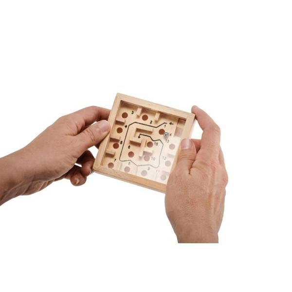 MidOcean Zuky Pine Labyrinth Maze Puzzle - Wood - 