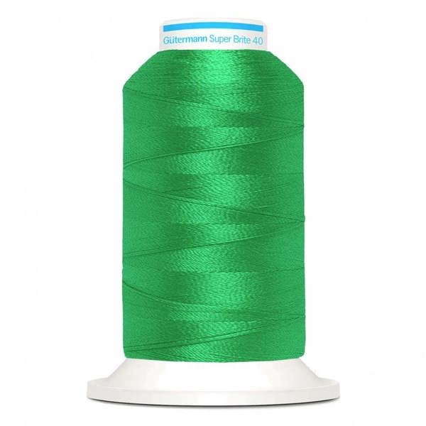 Gutermann Super Brite Polyester 40 Embroidery Thread 1000m Polyester Thread Suitable For Embroidery
