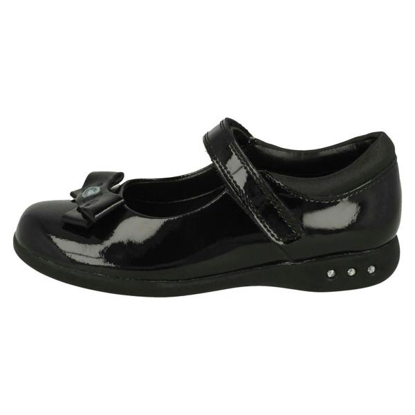 Clarks Girls Clarks Bow Detail School Shoes Prime Skip
