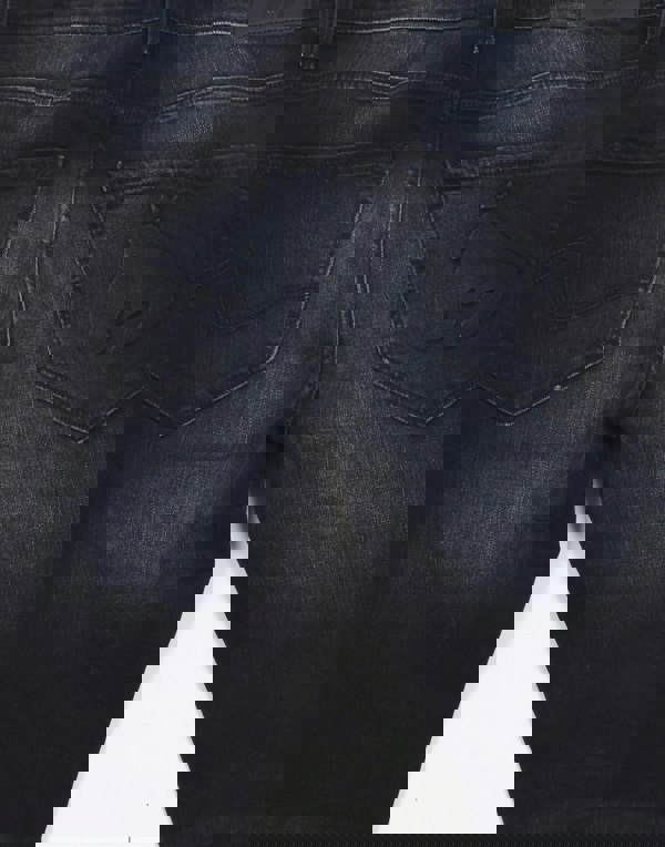 Money Ape Embossed Jeans  Blue Black