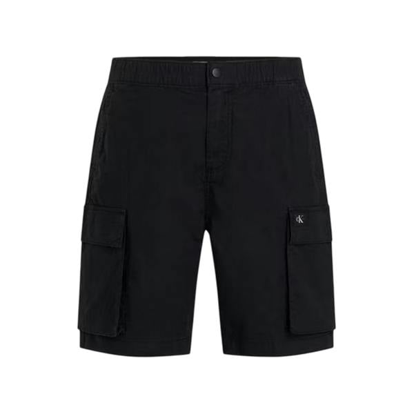 Calvin Klein Mens Cargo Shorts - Black - 