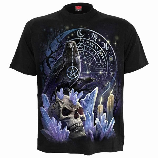 Spiral Direct Unisex Adult Witchcraft T-Shirt - Black