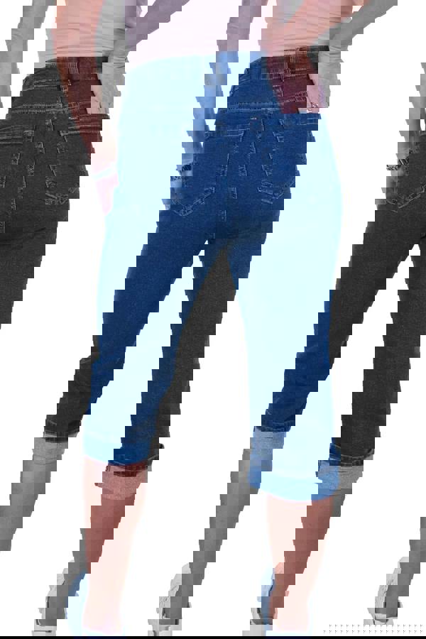 Paulo Due Womens Stretch Denim Cropped Jeans