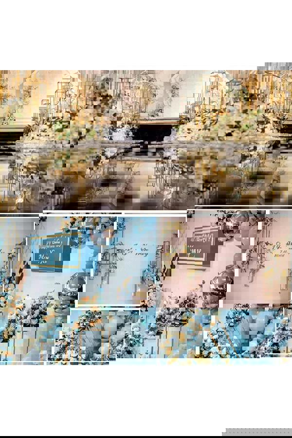 Living and Home 60Cm H Wedding Roadmap Detachable Flower Stand