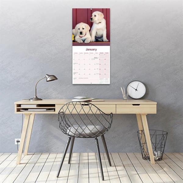 Yellow Labrador Retriever Calendar 2027, Wall Calendars, Month To View, Dogs, Gift