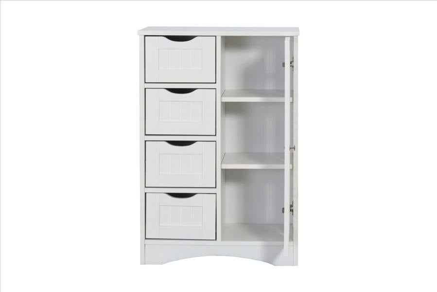 Timber Art Design Modern Freestanding Bathroom Storage Cabinet Unit