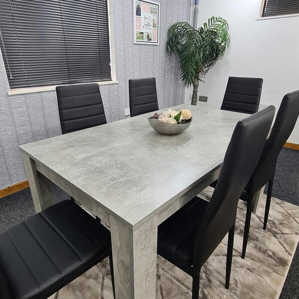 Kosy Koala Dining Table Set with 6 Chairs Dining Room and Kitchen table set of 6