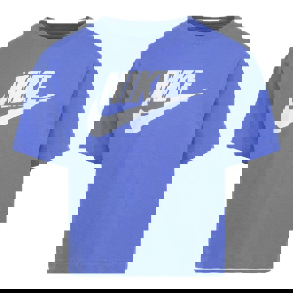 Nike Childrens/Kids Club Boxy T-Shirt - Blue