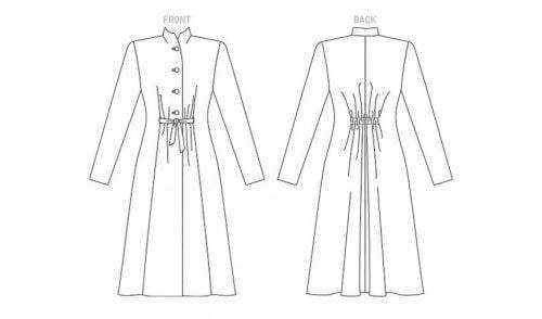 Vogue Sewing Pattern 1903, Coats, Vintage Style for Women, B5 (8-10-12-14-16) - Intermediate