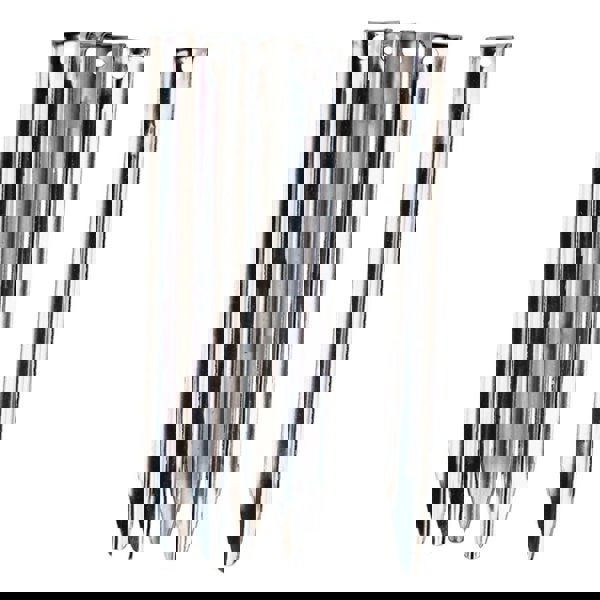 The full lot of V Tent Pegs Pack of 10  from OLPRO.