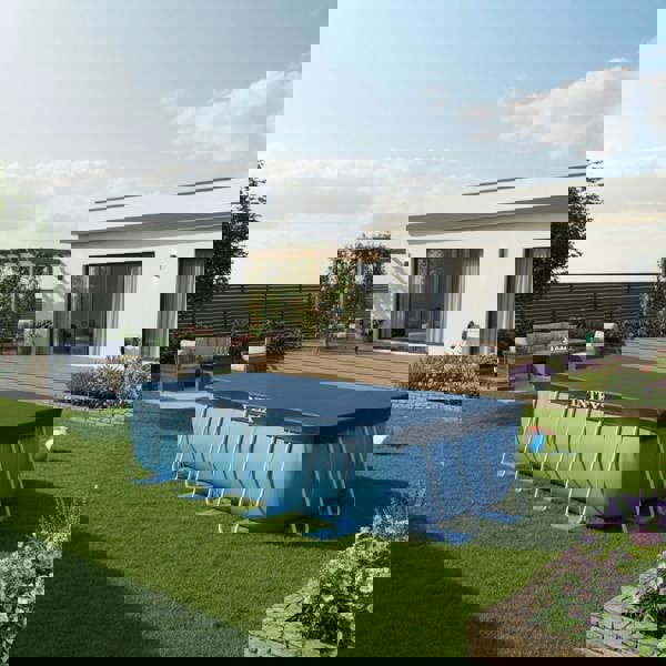 smartbies Intex Rectangular Pool Cover 390x180 cm | Durable Protection