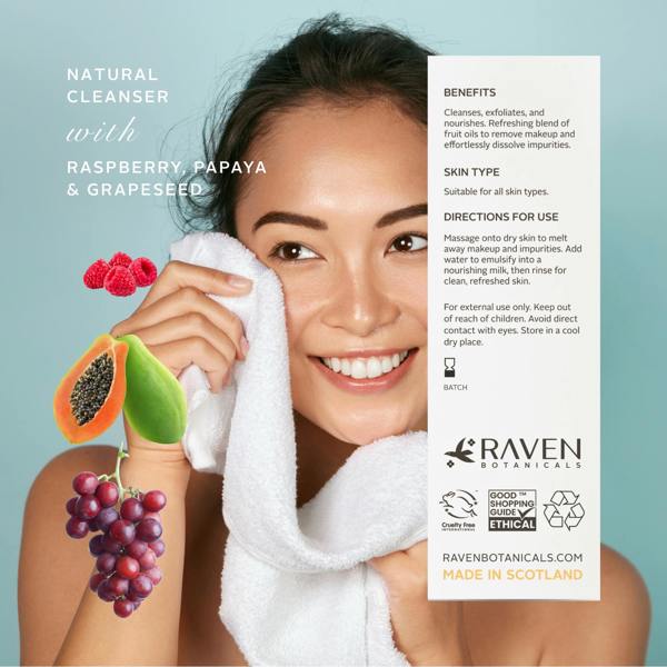 Raven Botanicals 24 Carat Oil to Milk Cleanser
