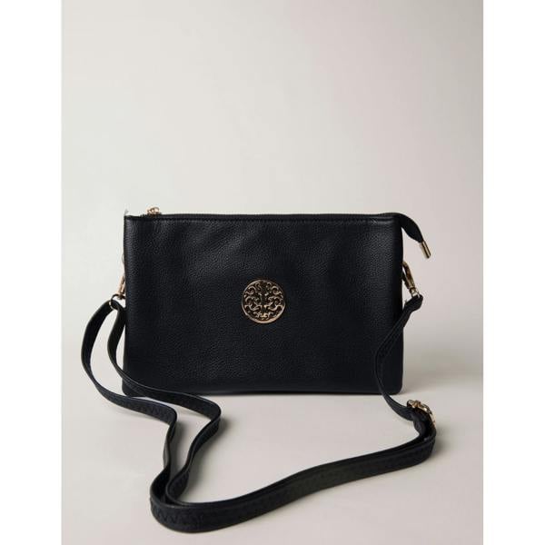 Blue Vanilla Clutch With Detachable Strap