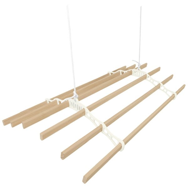 Monstershop Clothing Airer Ceiling Pulley - Ivory - 1.8m