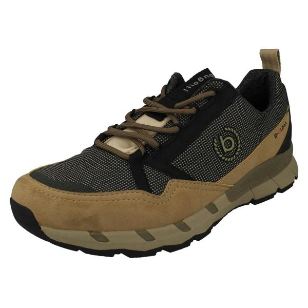 Bugatti Mens Bugatti Lace Up Memory Foam Trainers 321-A7203-5069