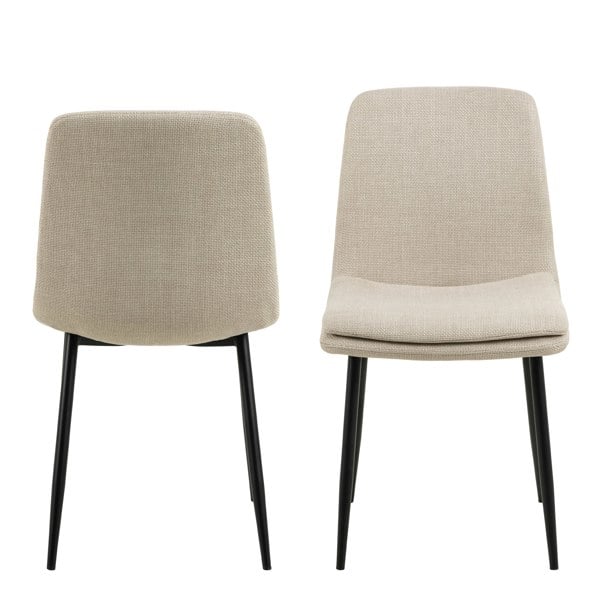 Furniture To Go Becca Dining Chair in Beige Set of 4